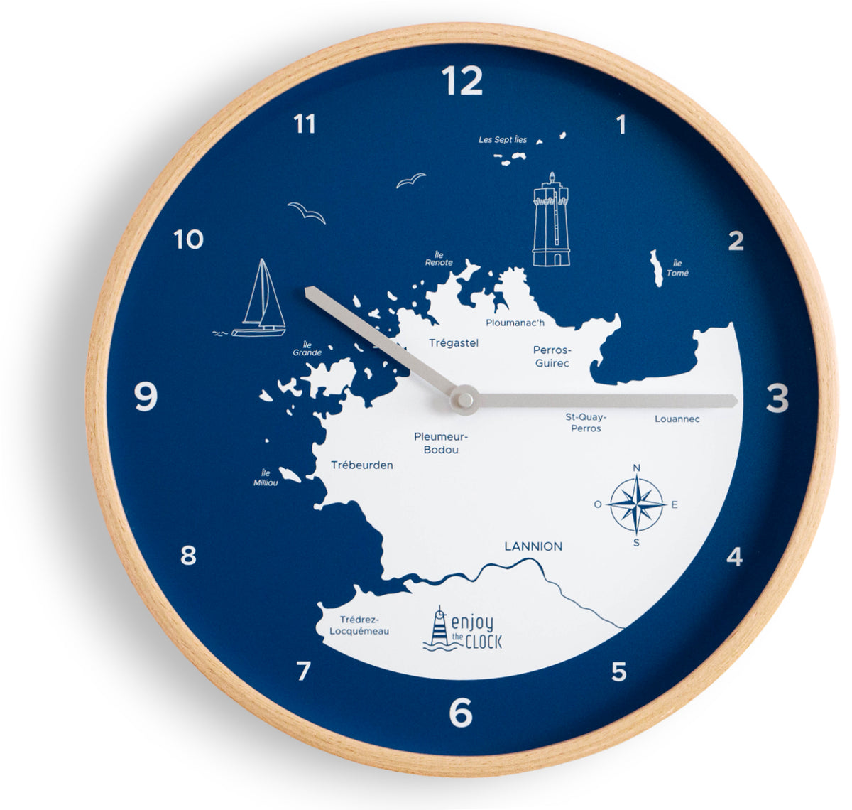 Horloge de la Côte de Granit Rose
