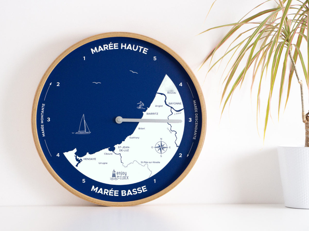 Horloge à marée de la Côte Basque