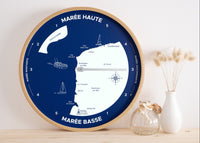 Horloge à marée de la Côte d'Opale