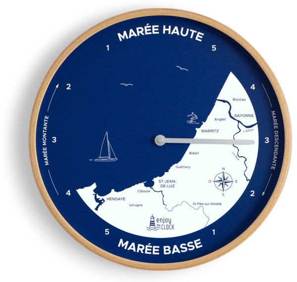 Horloge à marée de la Côte Basque