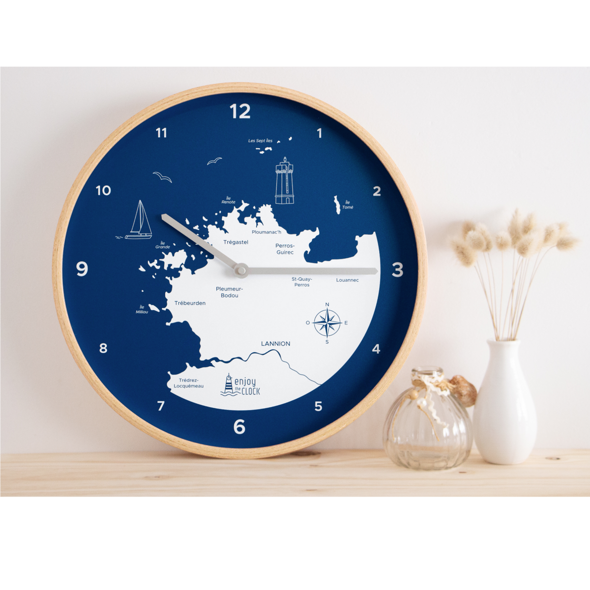 Horloge de la Côte de Granit Rose