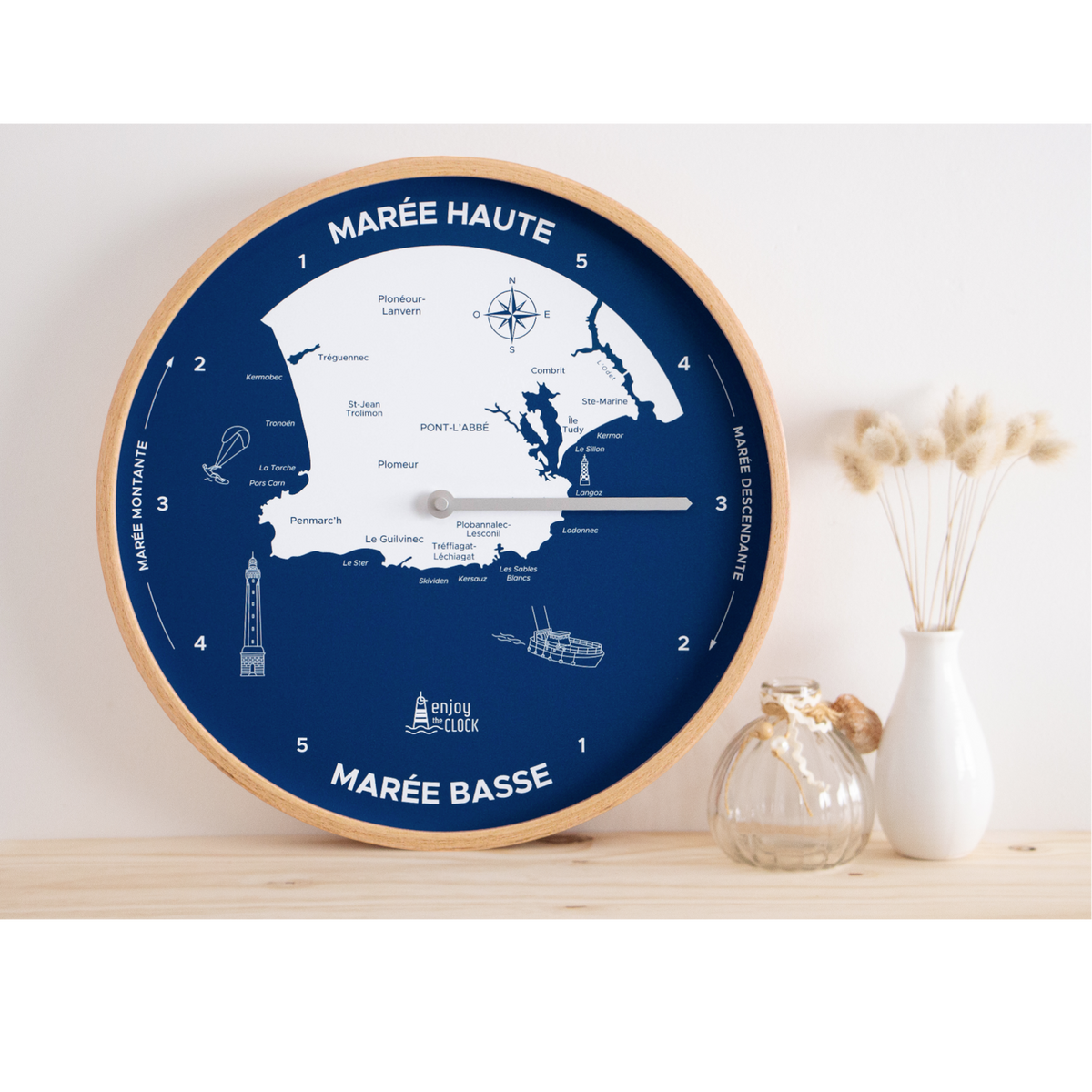 Horloge à Marée Pays Bigouden