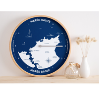 Horloge à Marée Côte d'Emeraude
