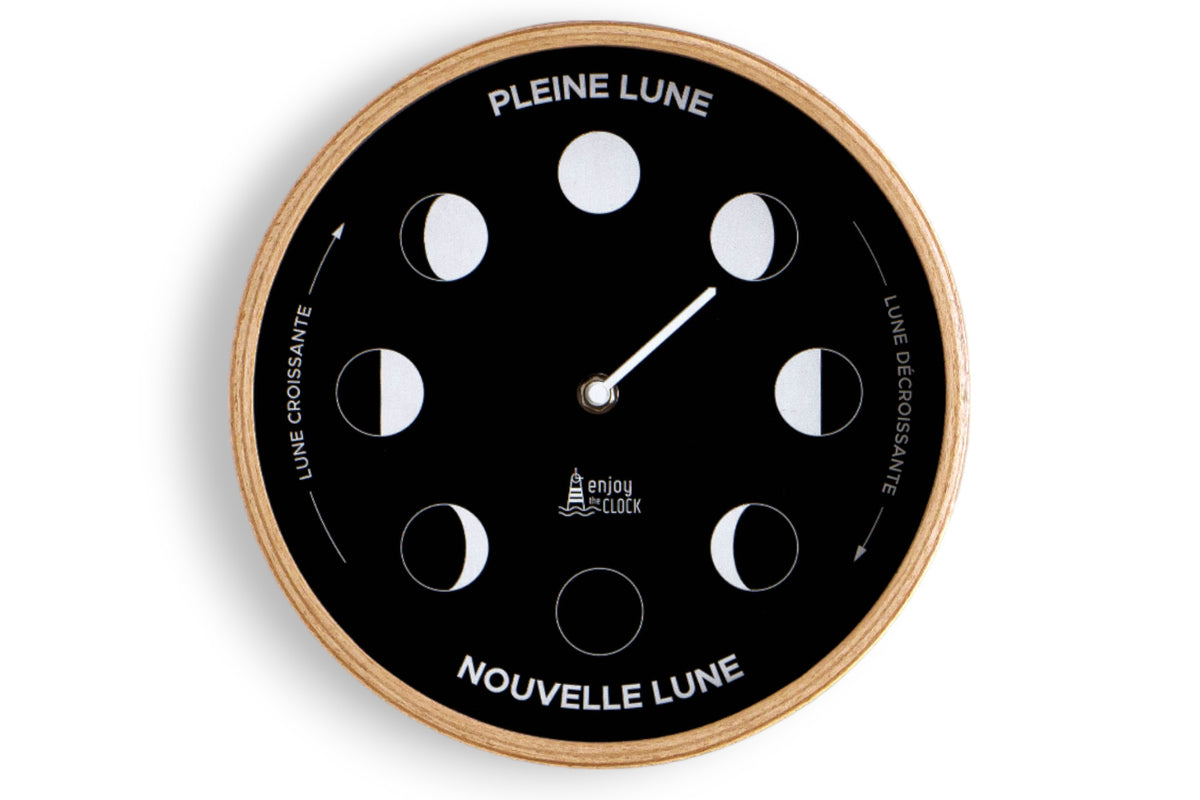 Horloge lunaire - Visualisez la phase de Lune en 1 coup d'oeil !