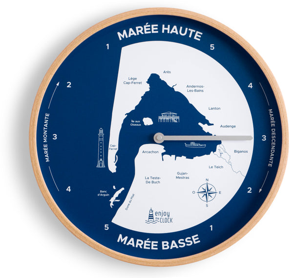 Horloge à Marée Bassin d'Arcachon