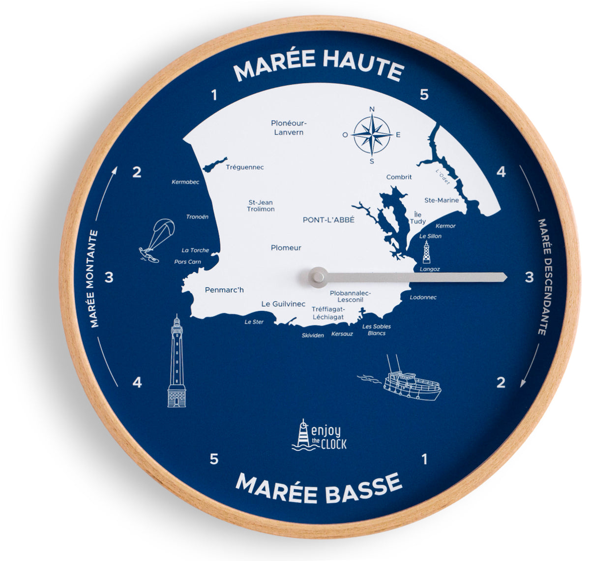 Horloge à Marée Pays Bigouden
