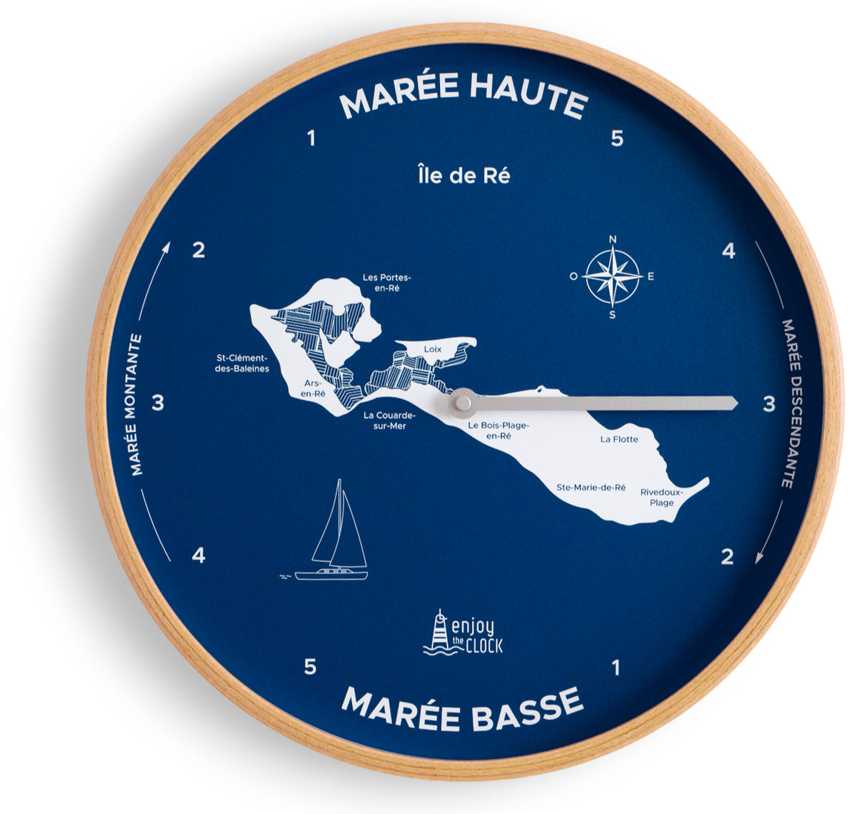 Horloge à Marée Ile de Ré
