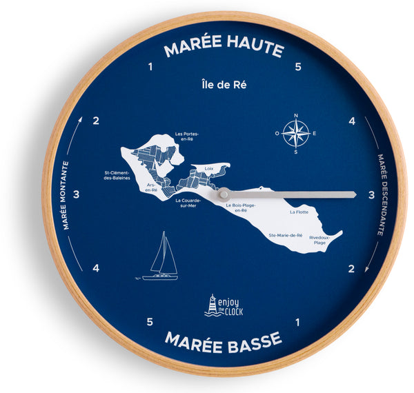 Horloge à Marée Ile de Ré