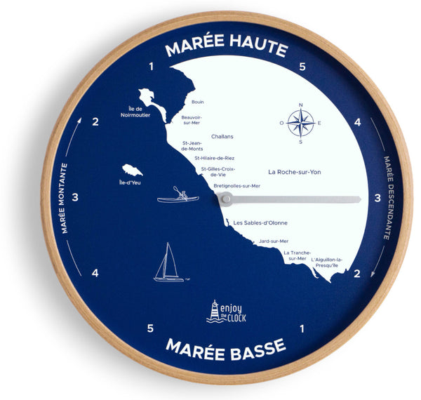 Horloge à marée Vendée