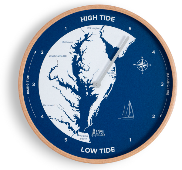 Chesapeake Bay Tide Clock