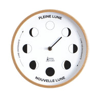 Horloge lunaire blanche Enjoy the Clock