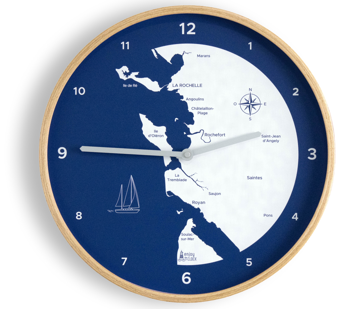 Horloge 12H Charente-Maritime - Pointe du Médoc