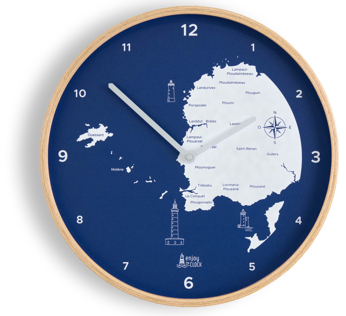 Horloge 12H Côte d’Iroise, Molène & Ouessant