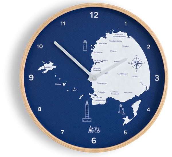 Horloge 12H Côte d’Iroise, Molène & Ouessant
